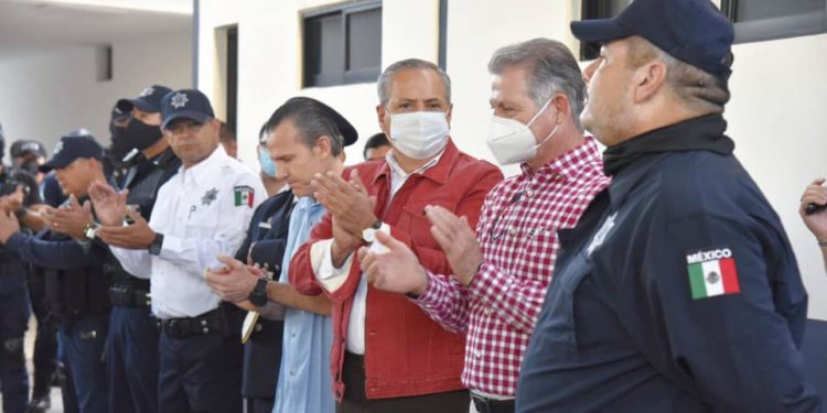 Gerardo Vargas Landeros se compromete a mejorar las condiciones de los elementos de Seguridad Pública y Tránsito Municipal.